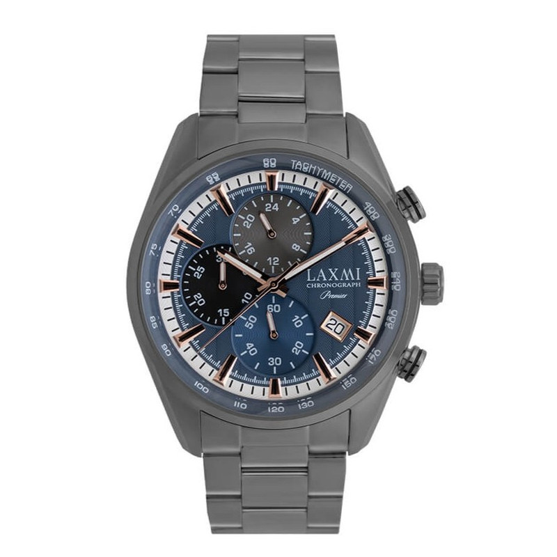 ساعت مچی عقربه‌ای مردانه کوارتز کورنوگراف لاکسمی مدل 8915-4